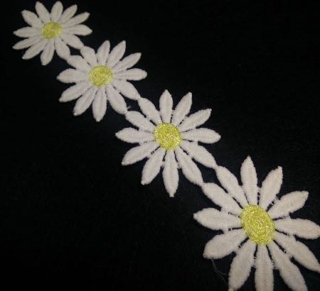 牛奶丝花朵水溶小边